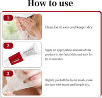 Fubsta Real Collagen Fit Peel Off Facial Mask Restore Skin Elasticity,Collagen Night Wrapping Mask,Collagen Wrapping Mask,Hydrolyzed Collagen Perfect for Dry & Dehydrated Skin (2Pcs)