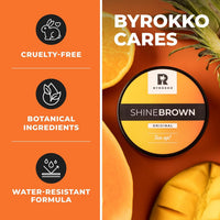 BYROKKO SHINEBROWN BYROKKO Shine Brown Tanning Accelerator 2x 210 ml, Fast Bronzing Sun Cream Effective in Sunbeds & Outdoor Sun for Deep Natural Tan, Long-Lasting Hydrating Formula with Natural Oils