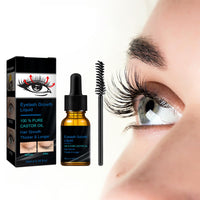 Bploar Castor Oil Eyelash Serum Eyelash Growth Essence, Eyelash Treatment Serum, Natural Thickness, Lengthening, Curling and Moisturising