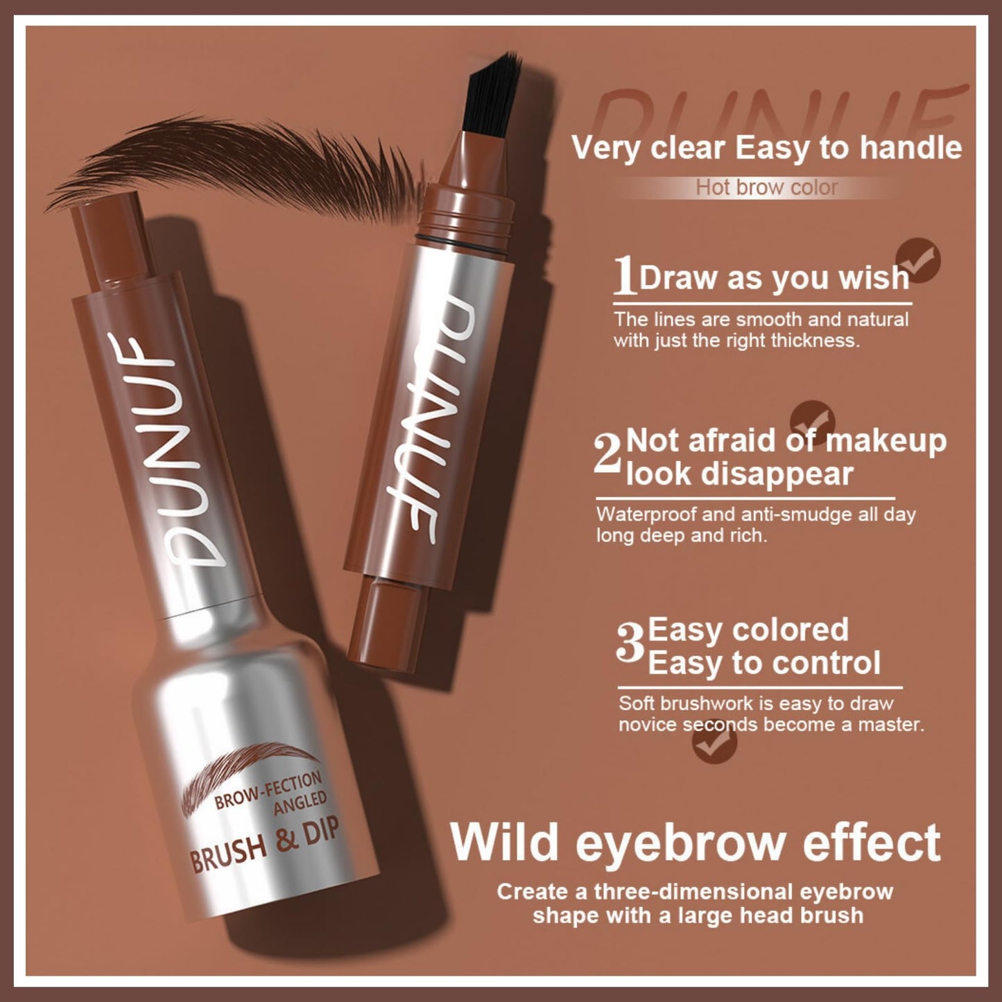 SHEBEEDO Eyebrow Pen New Upgraded Microblading Eyebrow Pen With Brow Fection Angled Brush Brow Pen Natural Brows Long Lasting Quick Drying Eye Brow Pen Natural Shaping Outlining Filling Eyebrow Makeup