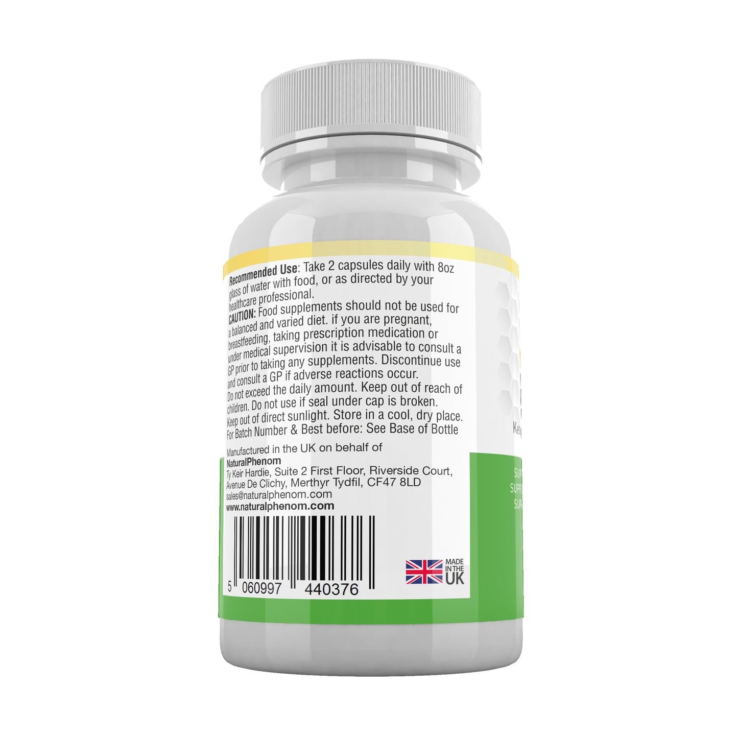NaturalPhenom Best Health Keto 60 Capsules 1 Month Supply