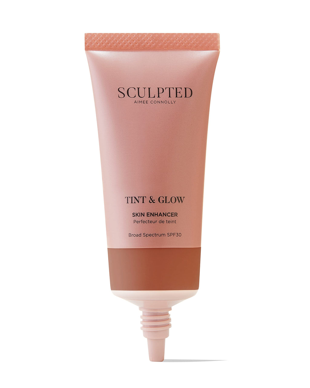SCULPTED by Aimee Connolly Sculpted by Aimee Tint & Glow Tinted Moisturiser SPF30, Hydrating Skin Tint Foundation with Radiant Coverage, TG8.5