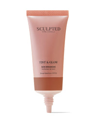 SCULPTED by Aimee Connolly Sculpted by Aimee Tint & Glow Tinted Moisturiser SPF30, Hydrating Skin Tint Foundation with Radiant Coverage, TG8.5
