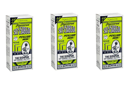 GEMERIC Sat-Isabgol (Psyllium Husk) 100g (Pack of 3)