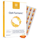 healthspan Healthspan Opti-Turmeric | High Strength 500mg Liquid Curcumin | Supports Cartilage Formation | Immune Health | 185 Times Better Absorbed & 7 Times Faster Acting Than Standard Turmeric (60 Capsules)