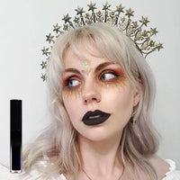 LYNTYAOU Black Matte Lipgloss, Waterproof Lip Gloss Lipsticks, Hot Color Non-stick Cup Lipstick Kit, Long Lasting Highly Pigmented Liquid Lipstick, Holiday Gifts Lips Balm for Women Makeup