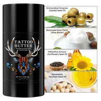 Fashion Base Tattoo Balm - Tattoo Aftercare Cream - Tattoo Aftercare Butter Balm - Suitable for New and Old Tattoo Healing Whitening Agent Color Enhancement Tattoo Aftercare - Natural Ingredients
