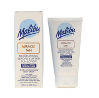 Malibu Miracle Tan Lotion Before and After Sun Moisturising Lotion with Aloe Vera, Vitamin E and Citrus Flavonoids, Hydrating Tan Enhancing Skin Care, 150ml