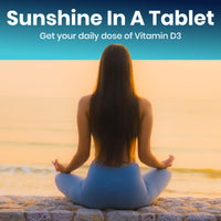 Red Label Health Vitamin D3 4000 IU, Pack of 360 Vitamin D Tablets (1 Year Supply), Healthy Teeth & Bones, Supports Immune System, High Strength Vitamin D Supplement for Men & Women, UK-Made