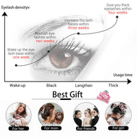 DMQ Eyelash Serum for Growth, Eyelash Growth Serum Eye Lash Growing Serum Brow Enhancer Eyelash and Rapid Eyebrow Growth Serum,Organic Eyelash Growth Serum for Healthier Longer Lashes (2PCS)