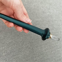 ZJchao 3pcs Eyeliner Makeup Tool, Waterproof Quick Eye Makeup Tool Long Lasting Eyeliner Gel Eyeliner Guide Wand, Green