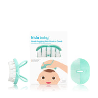 FridaBaby Frida Baby Head-Hugging Hairbrush + Styling Comb Set for Babies
