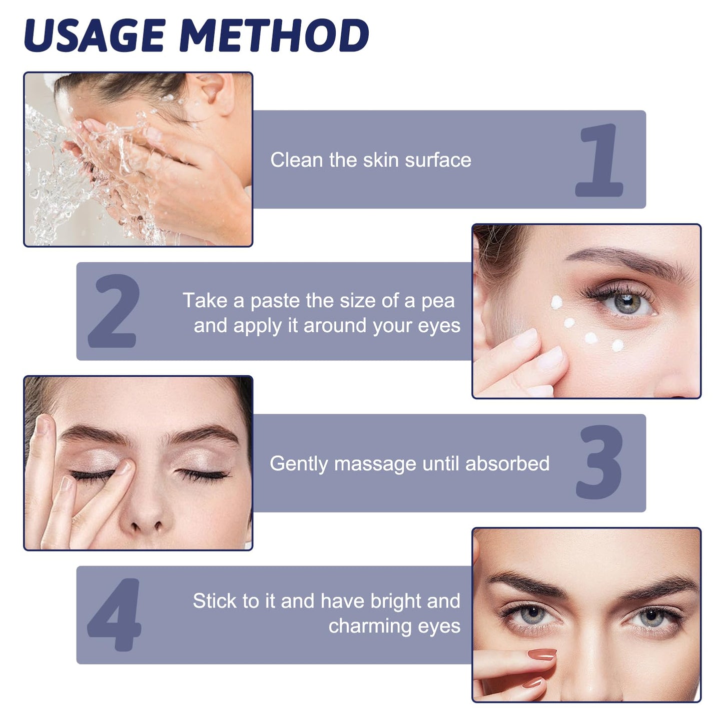 LINXINS Seagrill Serum Anti Wrinkle Essence, Instant Firm Eye Bag Cream, Eye Tightening Cream Instant for Eliminate Wrinkles, Eye bags, Puffiness, and Tightens the Skin Around the Eyes (60ml)