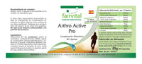 Fairvital | Arthro Active Pro - Glucosamine 1200 mg per Daily dose with chondrotin sulfate and MSM + hyaluronic Acid + astaxanthin - HIGH-Dosage - 90 Capsules - German Quality