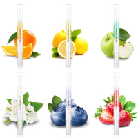 Saviland 6Pcs Cuticle Oil Pen - Cuticle Oil for Nail Care, Fruity Natural Ingredient Nail Oil Pen for Preventing Cracking and Drying of Nails, Manicure Pedicure for Woman