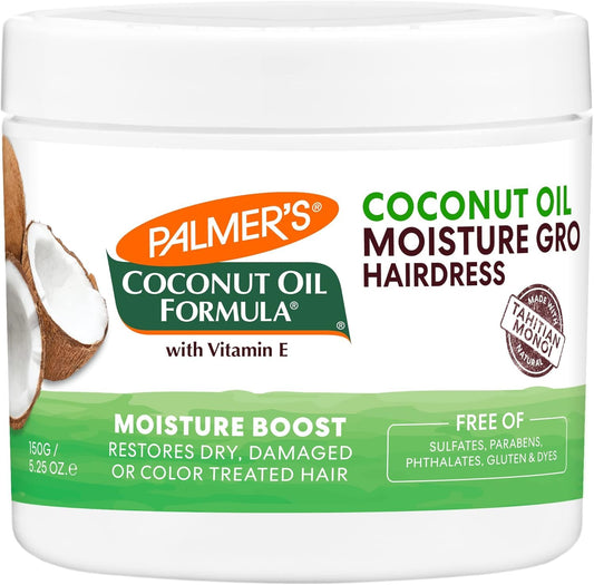 Generic Palmer Coconut Oil Formula Moisture-Gro Conditioning Hairdress 150g PACK OF 3