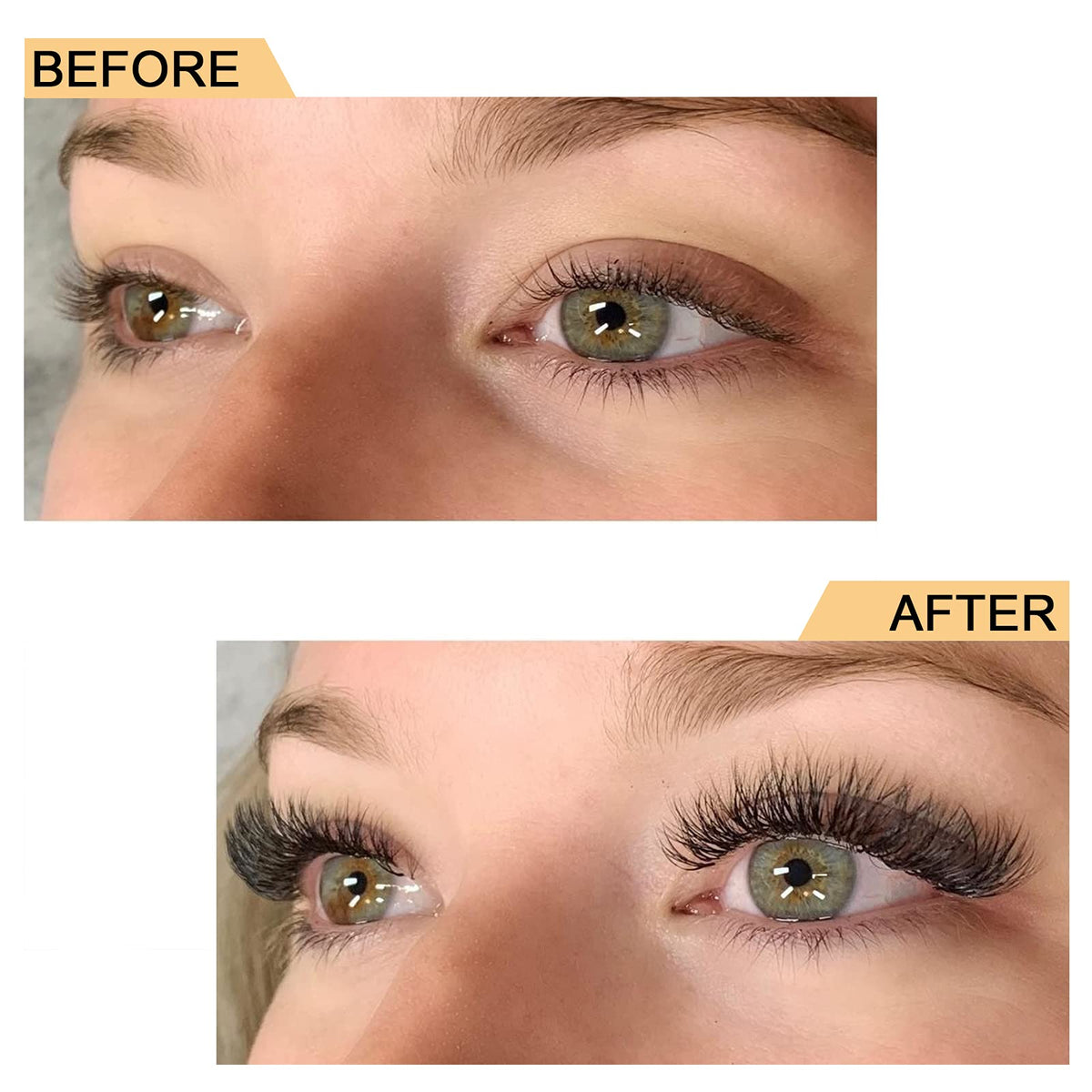 QUEWEL Premade Fan Volume Lash Extensions 8D 0.08D 10mm Russian Pre Made Fan Lashes | 3D-8D 0.07/0.10 C/D Curl 8-15mm | Long Lasting | Easy Application（8D 0.08D 10mm）