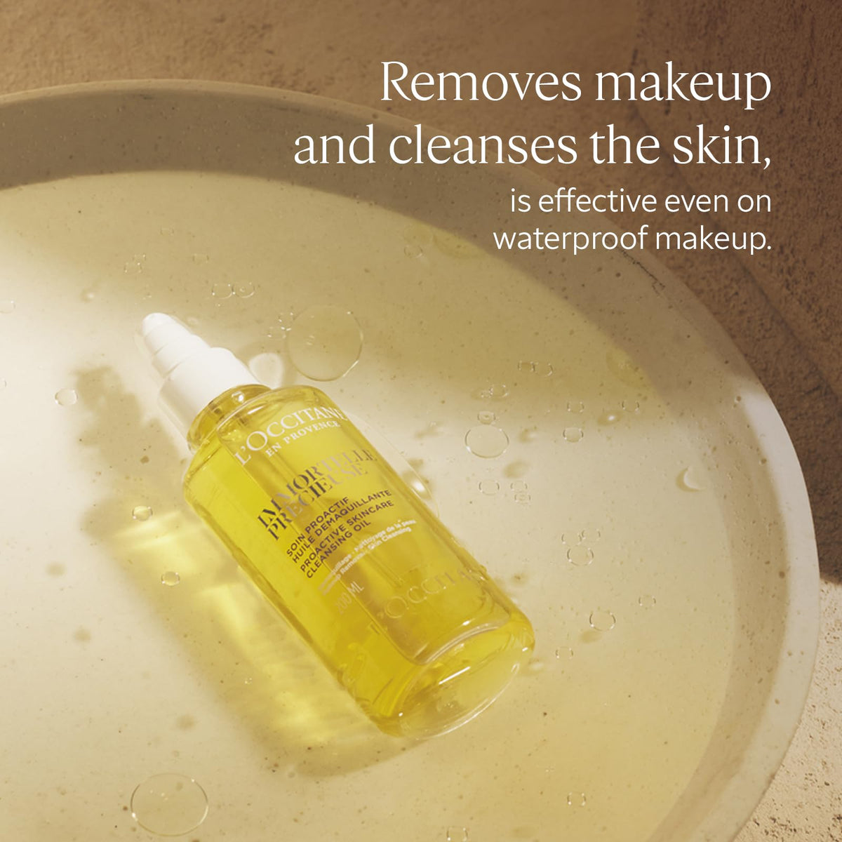 L'OCCITANE - Immortelle Precious Cleansing Oil - 200 ml