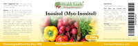 Health Leads ...Working With Nature Health Leads Myo-Inositol Powder 300g | Pure Vitamin B8