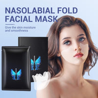 Leogony 10 Pairs Anti Wrinkle Patches, Effective Face Lift Tape for Reduces Nasolabial Fold Fine Lines