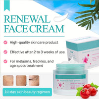 Skin Renewal Face Cream, Melasma Cream, Pigmentation Removal Cream For Men & Women, Dark Spot Remover For Face - Corrector For Age Spots Sun Spots Freckles Melasma Brown Spots (2 Pack)