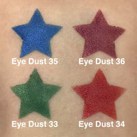 Eye dust number 35, loose powder cosmetic pigment eye shadow.