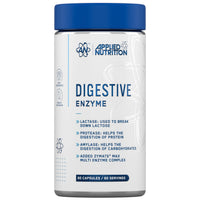 Applied Nutrition Digestive Enzyme - Vegan Digestive Enzymes Capsules, with Lactase, Protease, Amylase, Aids Digestion of Carbohydrates, Lactose, Proteins, Fats, for Flatulence Control (60 Servings)