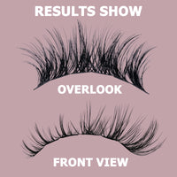 Cluster Lashes 72 Pcs QUEWEL Wide Stem Individual Lashes C/D Curl 8-16mm Length DIY Eyelash Extension False Eyelashes Soft for Personal Makeup Use at Home (Fluffy02-C-MIX8-16)