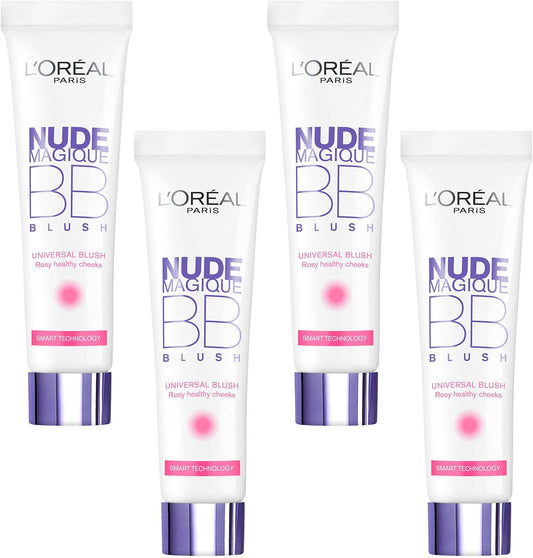 Blush BB L'Oréal Nude Magique Universal Rosy Blush 15 ml Set of 4 x 15 ml