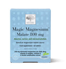 New Nordic Magic Magnesium Malate | 800 mg Extra Strength | High Absorption with Vitamin B Complex, and Vitamin D | Muscle and Sleep Support for Women and Men | 60 Tablets