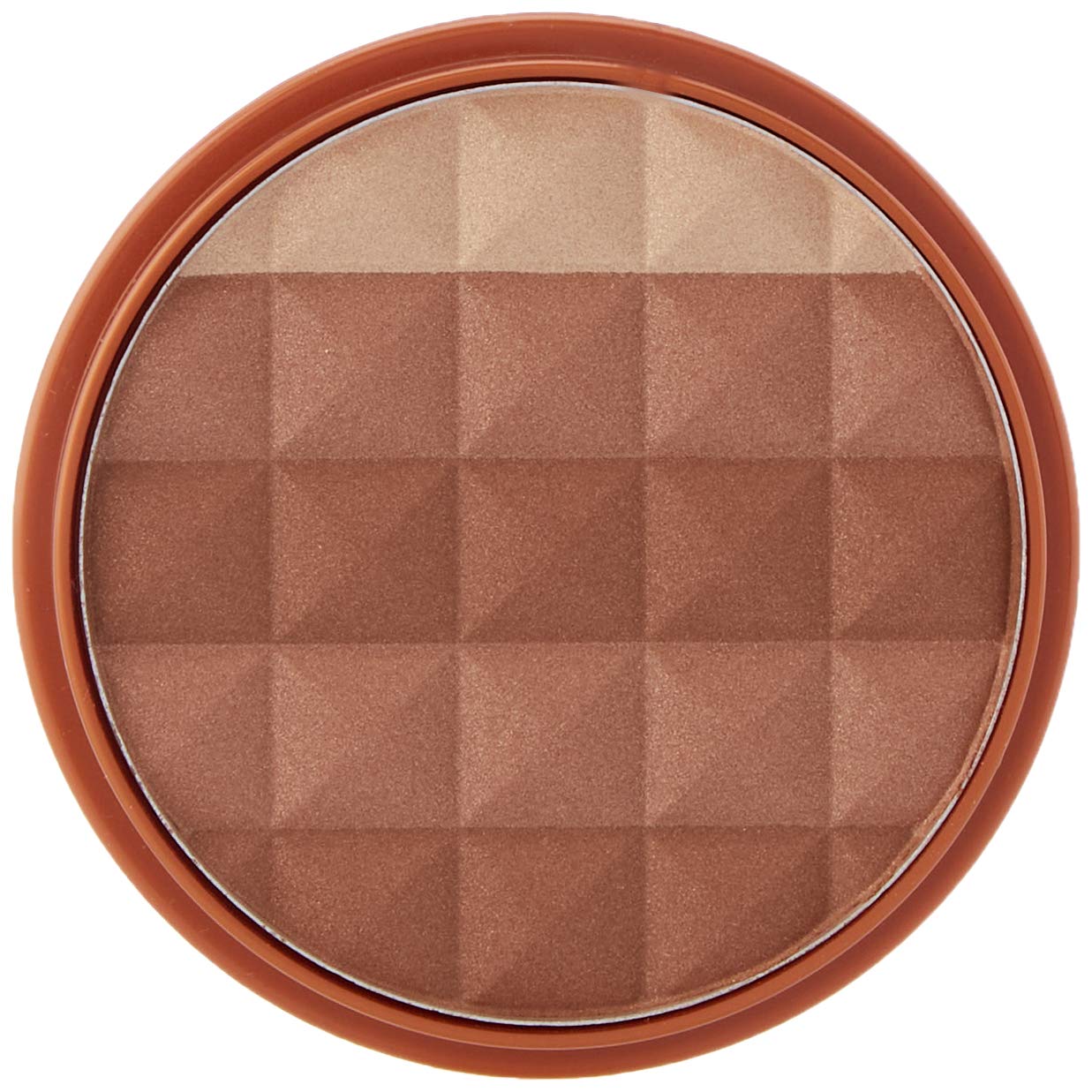 Rimmel London Radiance Shimmer Brick Pressed Bronzer, Light-As-Air Contouring Formula, 002 Medium, 12 g