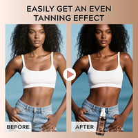 TBeautfave Sunless Tanning Drops to Drink, Oral Tanning Drops Drink, Drinkable TanningDrops, Gradual Bronzing Tan Drop, without Sun Exposure, Easy to Blend, Improve Skin Moisture & Elasticity, 60ML