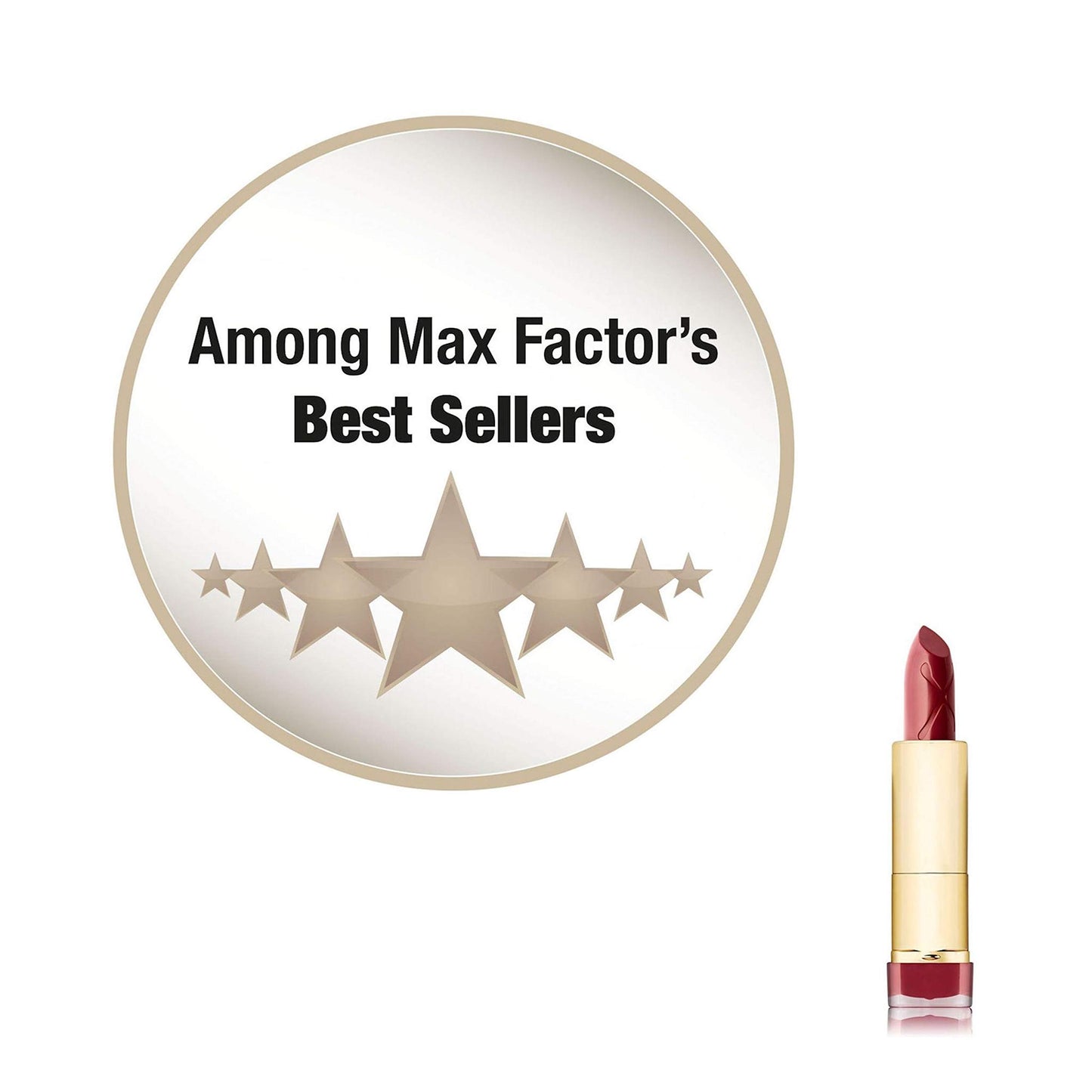 Max Factor Colour Elixir Lipstick, Includes Vitamin E, Midnight Mauve, 29 ml