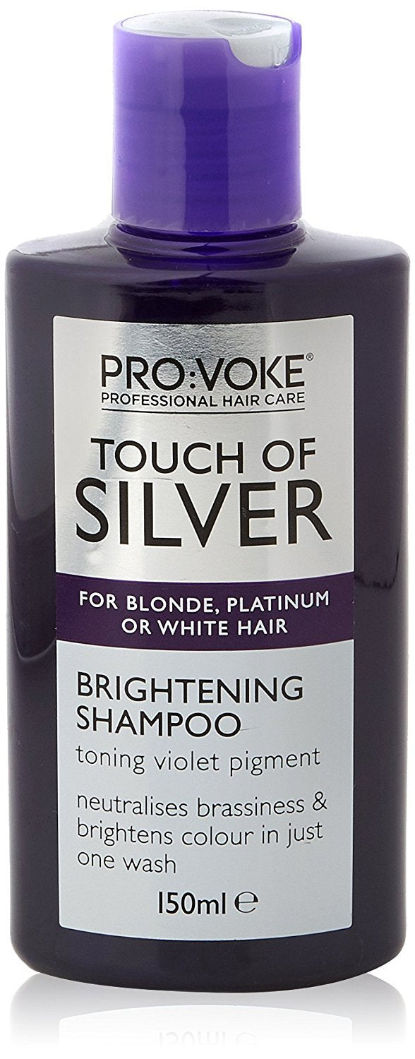 PROVOKE Pro:voke Touch of Silver Brightening Shampoo (150 Milliliter) - Pack of 2