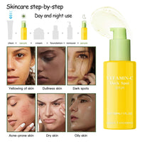 TBeautfave Green Tangerine Vitamin C Serum, Vitamin C Serum for Face, Dark Spot Remover for Face with Niacinamide, Arbutin and Green Tangerine | Anti-Aging, Evening Skin Tone, Reducing Wrinkle - Korean Skin Care