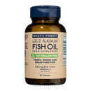 Wiley's Finest Wild Alaskan Fish Oil Easy Swallow Minis - Omega-3 Fish Oil Supplement for Adults and Kids - Double-Strength 630mg EPA and DHA Natural Supplement - 60 Mini Softgels (30 Servings)