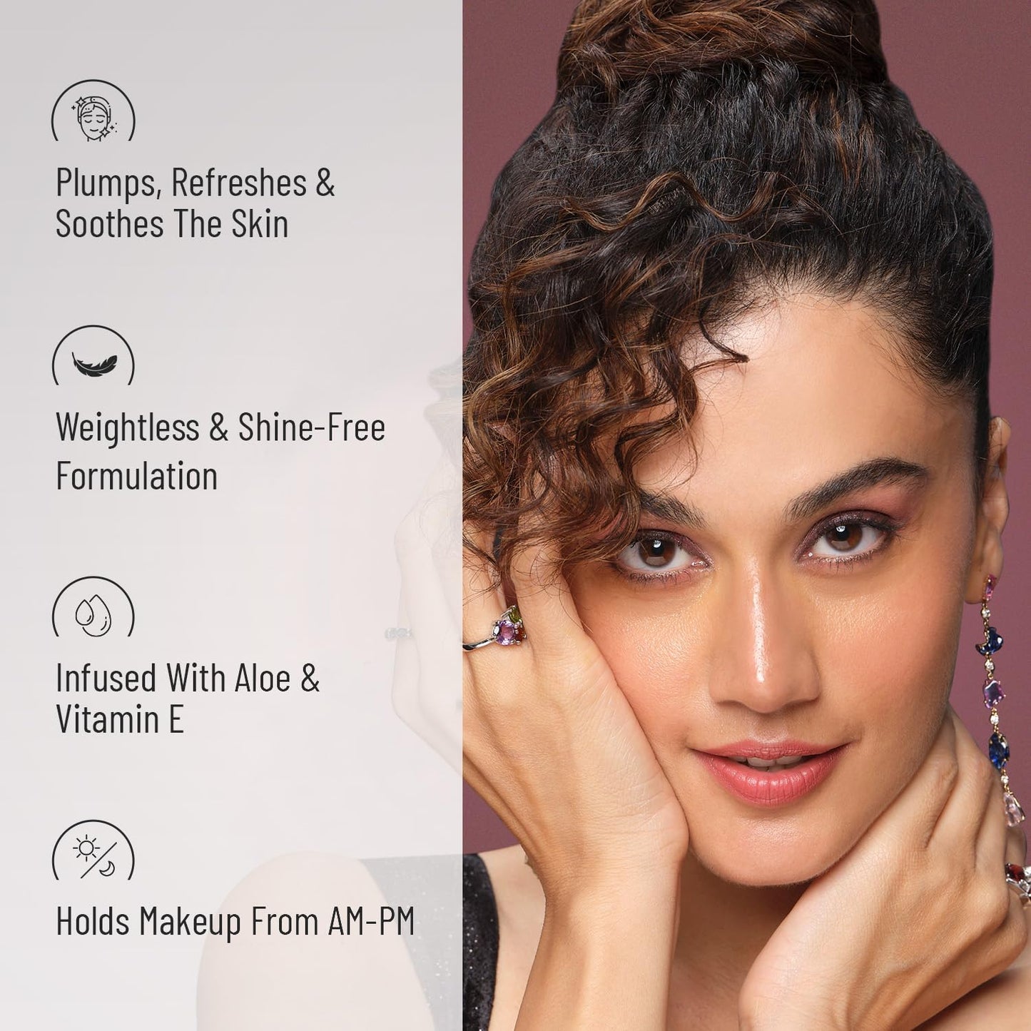 Swiss Beauty Long lasting Misty Finish Professional Makeup Fixer Spray for Face makeup | With Aloe Vera and Vitamin- E | Light weight, quick dry makeup Setting Spray 70ml