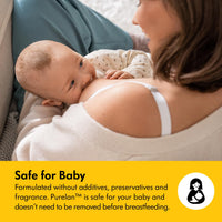 Medela Purelan Lanolin Nipple Cream, Fast Relief for Sore Nipples and Dry Skin, Made with Natural Ingredients, Hypoallergenic and Dermatologically Tested, Formulated Without Fragrance, 37 g