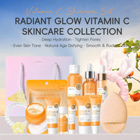 LAIKOU Skincare Gift Set, 15PCS Vitamin C Serum for Face Skin Care Sets & Kits, Hydrating & Anti Aging Facial Kit for Radiant Skin, Pamper Gifts Set for Women Teenage Girls, Mothers Day Birthday Gifts