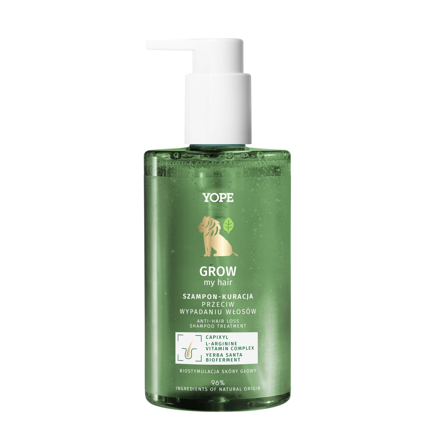 Yope YOPE SHAMPOO ANTI HAIR LOSS |CAPIXYL SUPPORTS HAIR GROWTH |B - COMPLEX FORMULA STIMULATES MICROCIRCULATION| AVOCADO, SUNFLOWER, FLAX OILS NOURISHES | 96% INGREDIENTS OF NATURAL ORIGIN | 300ml