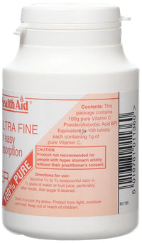 HealthAid Vitamin C 100% Powder 100g