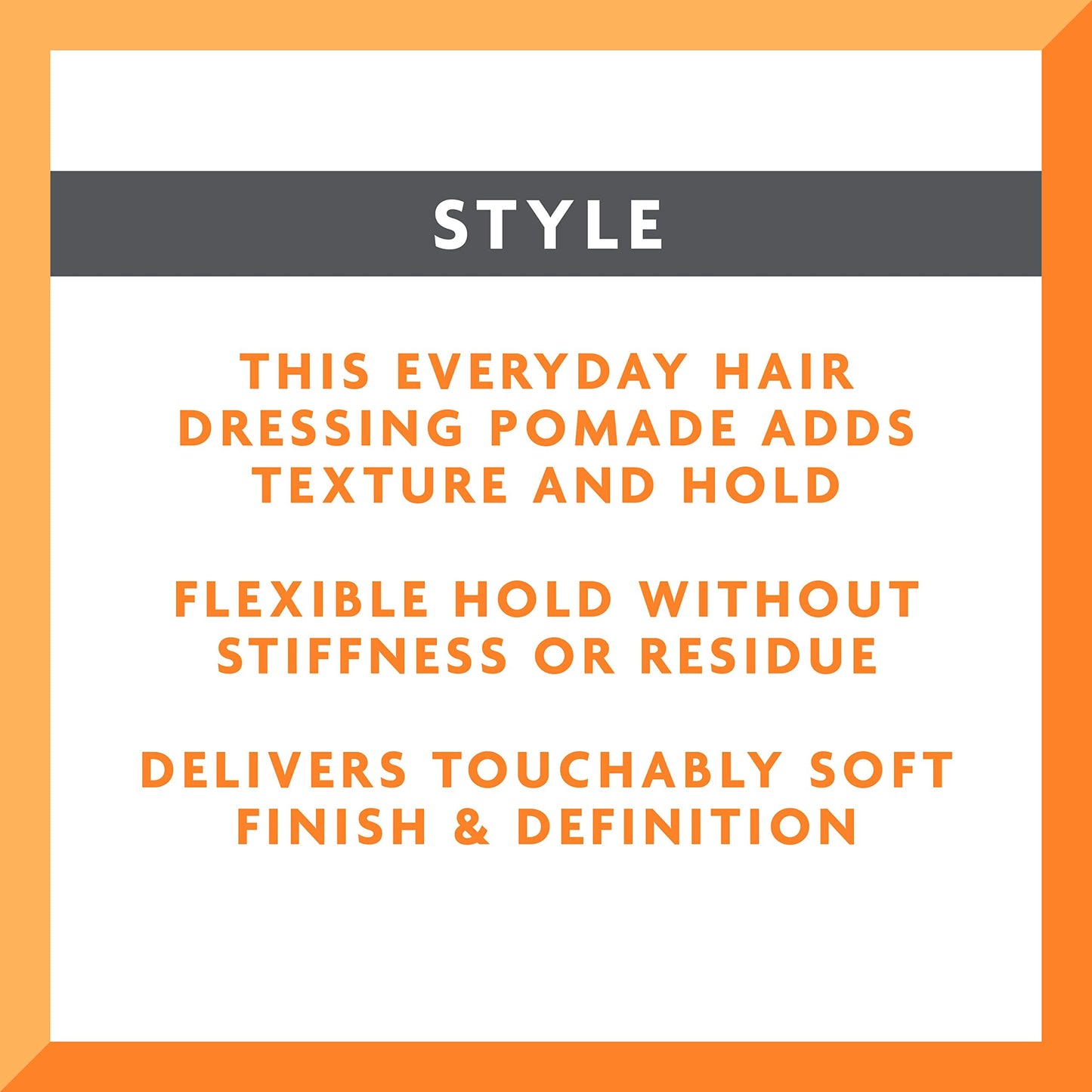 CANTU Men's Cream Pomade Strong Hold Soft Touch 8oz 226.8 g (Pack of 1)