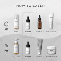 Medik8 Oxy-R Peptides - High-Strength 1% Oxyresveratrol Brightening Peptide Serum With Hyaluronic Acid - Brighten Dark Spots & Discolouration - 2 x 10ml