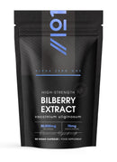 ALPHA01 Bilberry Extract 30,000mg - Standardised 25% Anthocyanidins from 50:1 Vaccinium Uliginosum Extract - 90 Vegan Capsules (3 Months Supply) – Resealable and Recyclable Pouch by Alpha01
