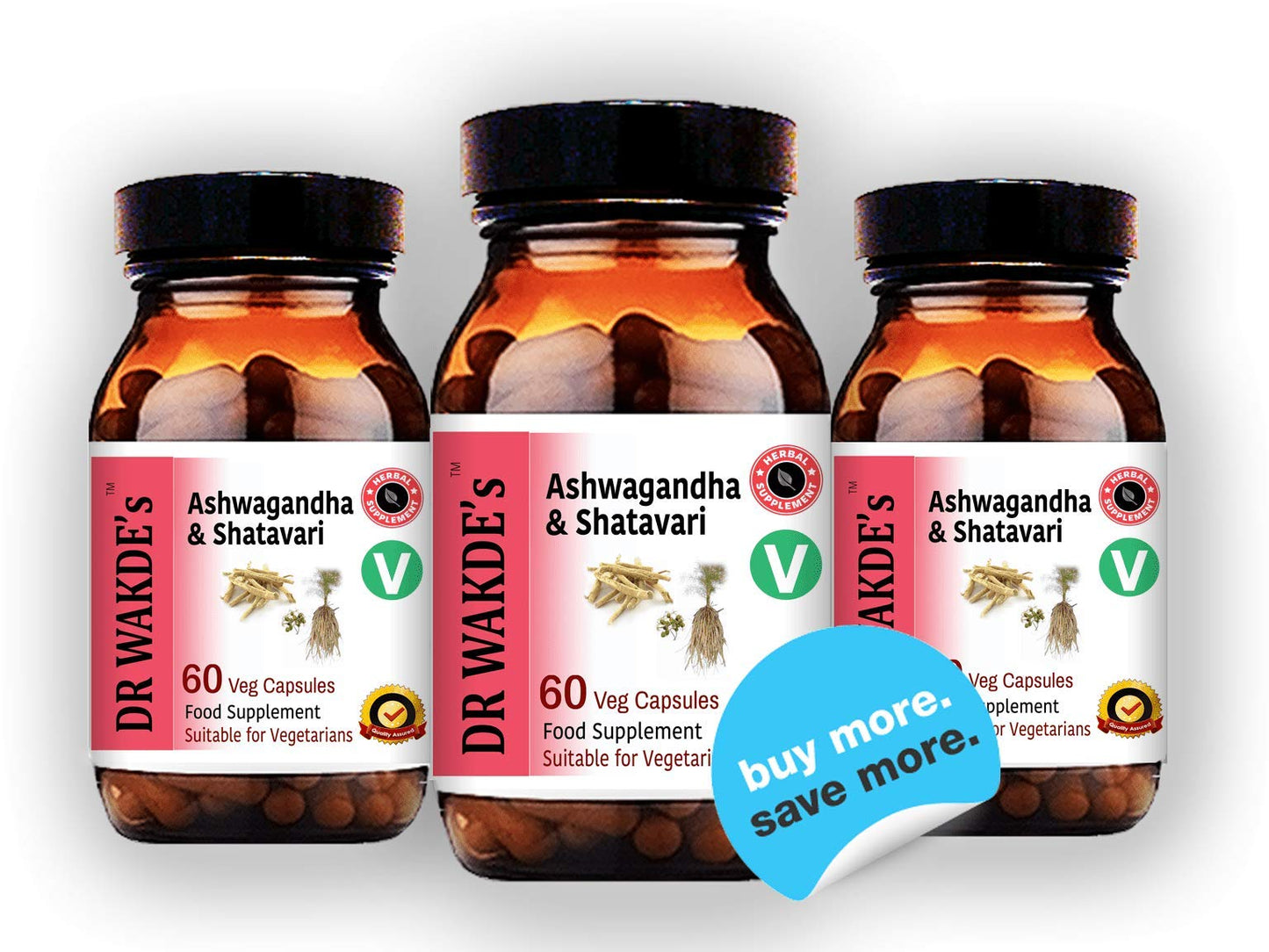 DR WAKDE'S Natural Health Care, London Ashwagandha & Shatavari