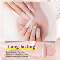Honey Joy 28g/box Acrylic Powder Professional White Clear Black Nude Acrylic Nail French Manicure Powder for Nail Extension Acrylic Nail System,HJ-NAP016 (Nude)