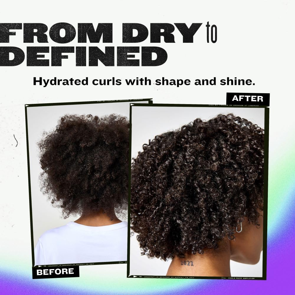 Bed Head by TIGI Curls Rock Hydrating Shampoo, 400ml