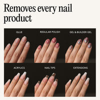 MYLEE Mylee 100% Pure Acetone (600ml) - Gel Nail Polish Remover – Maximum Strength Professional Soak-Off for UV/LED, Acrylics, Nail Tips & Glue - Made in the UK
