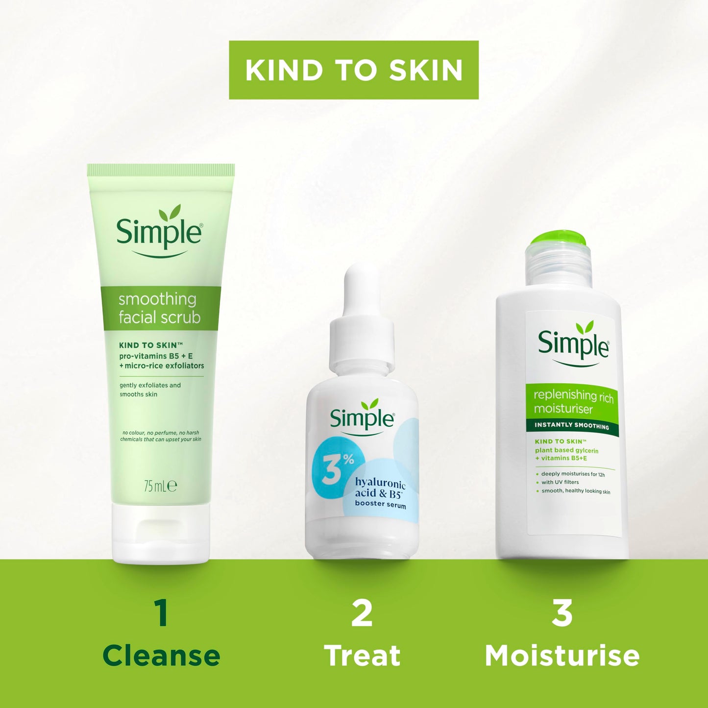 Simple Kind To Skin Smoothing Facial Scrub 75 ml