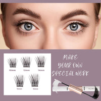 ocean pearl Ocean Pearl Cluster Lashes Kit 120PCS Lashes Individual Cluster 10-16mm DIY Lash Extension Kit Natural Eyelash Clusters Thin Band False Eyelashes Lash Clusters Kit with Bond and Seal-DM23